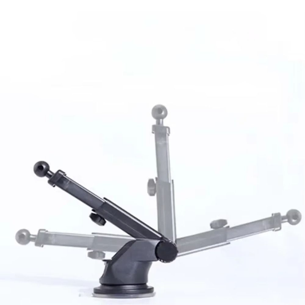 1Pcs ABS Car Suction Cup Mount Silicone Bracket Telescopic Rotating Bracket for Any Model Vehicle