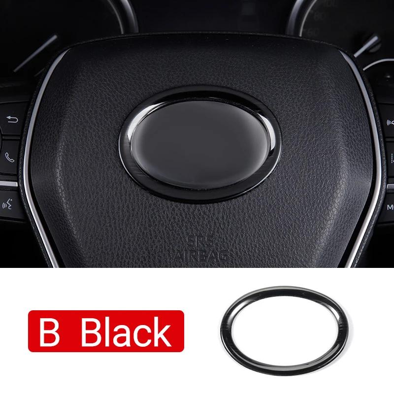 Для Toyota Camry XV70 70 2018 2019 2020 2026 2026 2026 Нержавеющая сталь Декоративная наклейка на руль автомобиля Декоративная полоса Аксессуар для интерьера