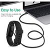 Chargeur pour Fitbit Inspire 2 - EURO MEGA - USB Station de Recharge de Remplacement - Charge Rapide et Sécurisé