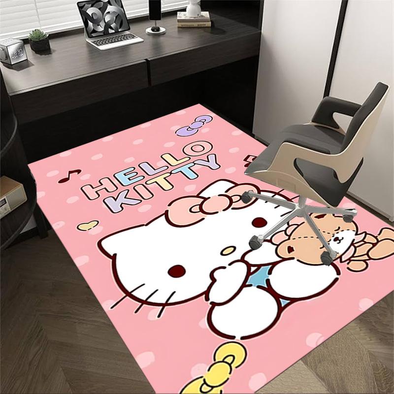 1 шт. Ковер Hello Kitty Коврик для офиса Наружный коврик Декор для дома Ковер для зоны Фестивальный подарок