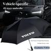 Автоматический складной зонт с логотипом автомобиля, зонты с защитой от УФ-излучения для Volvo XC90 V90 V60 XC60 V40 S80 S60 S90 C40 XC40 V70 XC70 C30 C70 EX90