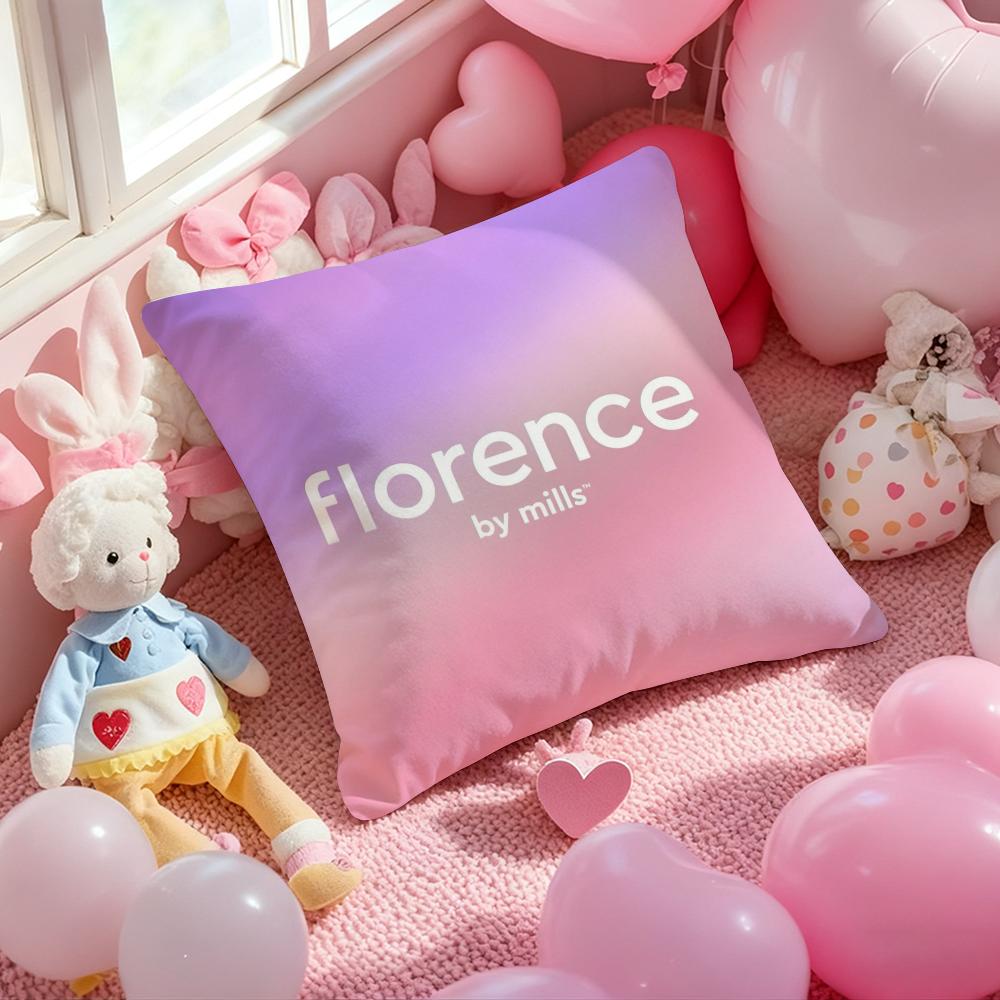 Модная Наволочка С Принтом Узора Подушки-Кушона Florence By Mills Для Подушек Дивана В Гостиной и Декора Спальни