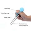 Baby Cartoon Portable Training Chopsticks Practice Chopsticks Eating Training Learning Helper