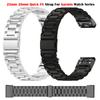 22mm 26mm Quick Fit Metal Strap For Garmin Fenix 8 47mm/Fenix E/Fenix 6 Pro/6/7/7 Pro/5 Plus Smart Watch Stianless Steel Band