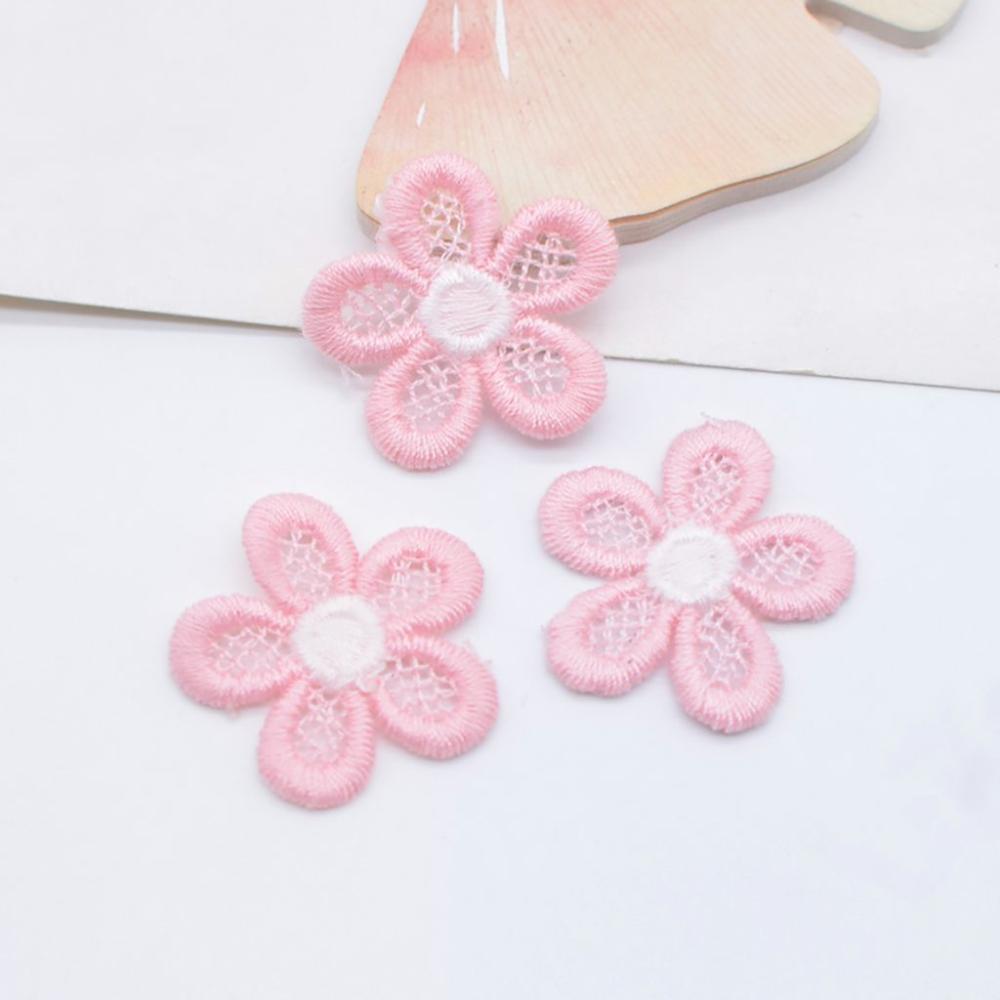 Заколки для волос Декор Вышитые Головные уборы Аксессуары Вязальный материал Цветочные нашивки DIY Поделки