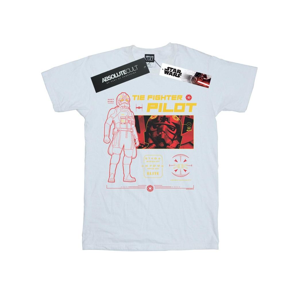 Star Wars Mens Tie Fighter Pilot T-Shirt