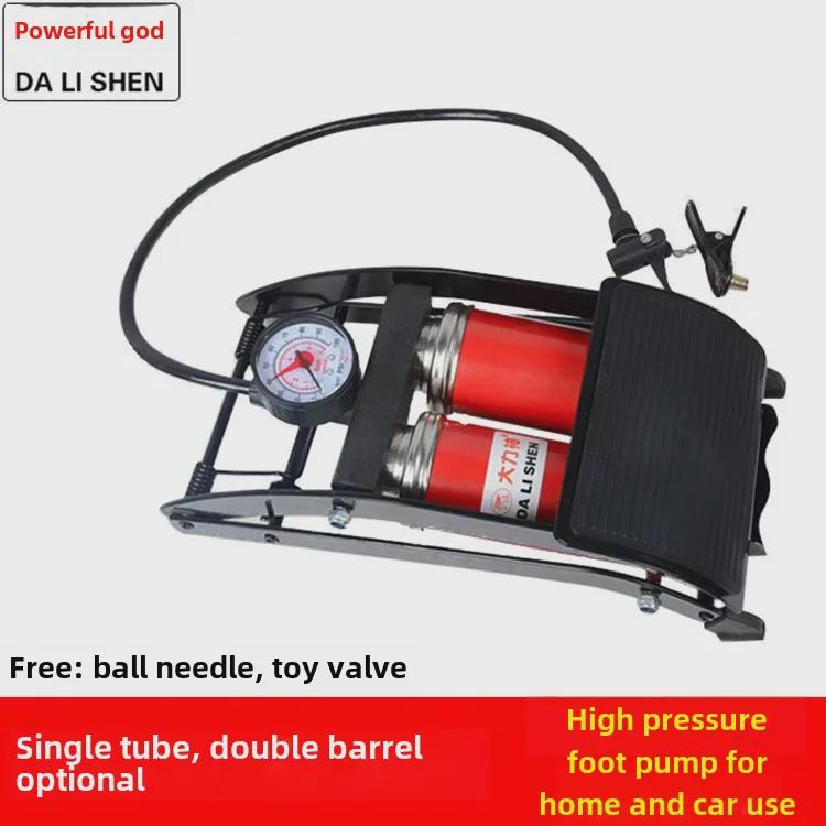 Portable Foot Pump for EVs, Bikes, Motorcycles, Cars & Home Use