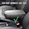 Car Armrest Cover Latch Center Console Lid For Seat Ibiza 6J Toledo PU Leather Arm Rest Cap Auto Accessories