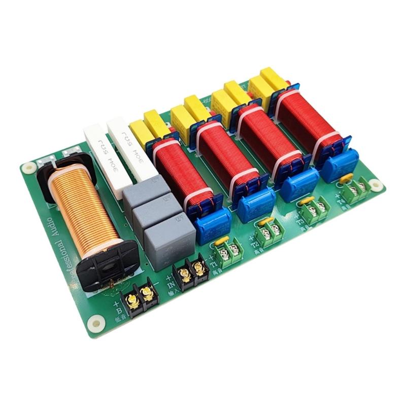 Power 1000W 5 Channel Speakers Frequency Splitter with Stage Tuning Speakers Crossovers