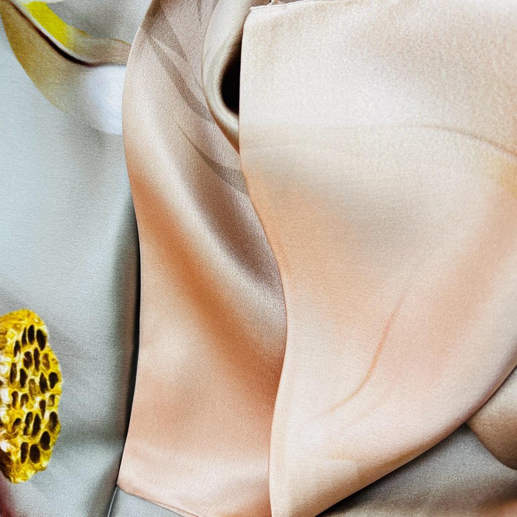 Весенне-осенний шелковый шарф женский шелковый длинный шарф подарок китайский стиль ципао шаль из 100% шелка тутового дерева