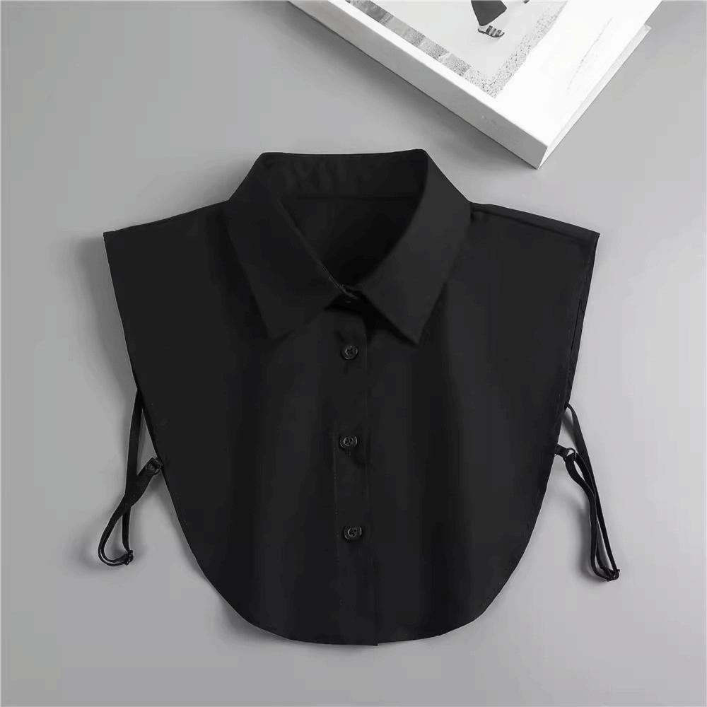 Fashion Cotton Fake Collar Versatile False Blouse Collar Half Shirt Style Fake Collar Office