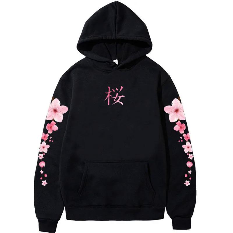 Japanese Blossom Sakura Graphic Hoodies Hoodies