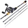 Комбинированные катушки для удочек, 2,1 м, карбоновые удочки M Power Casting, 11 + 1BB, рыболовные катушки для приманки