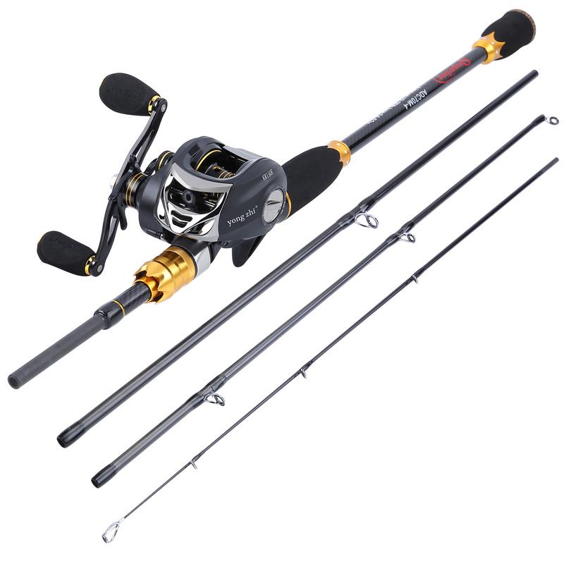Комбинированные катушки для удочек, 2,1 м, карбоновые удочки M Power Casting, 11 + 1BB, рыболовные катушки для приманки