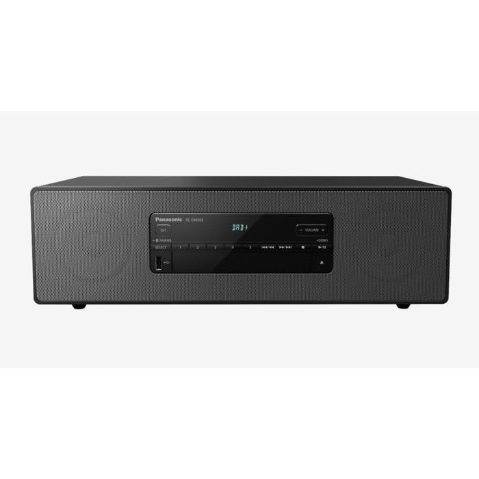 Радио CD/FM - PANASONIC - SC-DM502E-K - Bluetooth - DAB+ - 40 Вт RMS