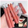 Увлажняющий, увлажняющий, бархатный, матовый, туман, блеск для губ, Водостойкая помада, ручка с антипригарным покрытием, карандаш для губ, двойной бальзам для губ, стойкая фиксация, женский макияж