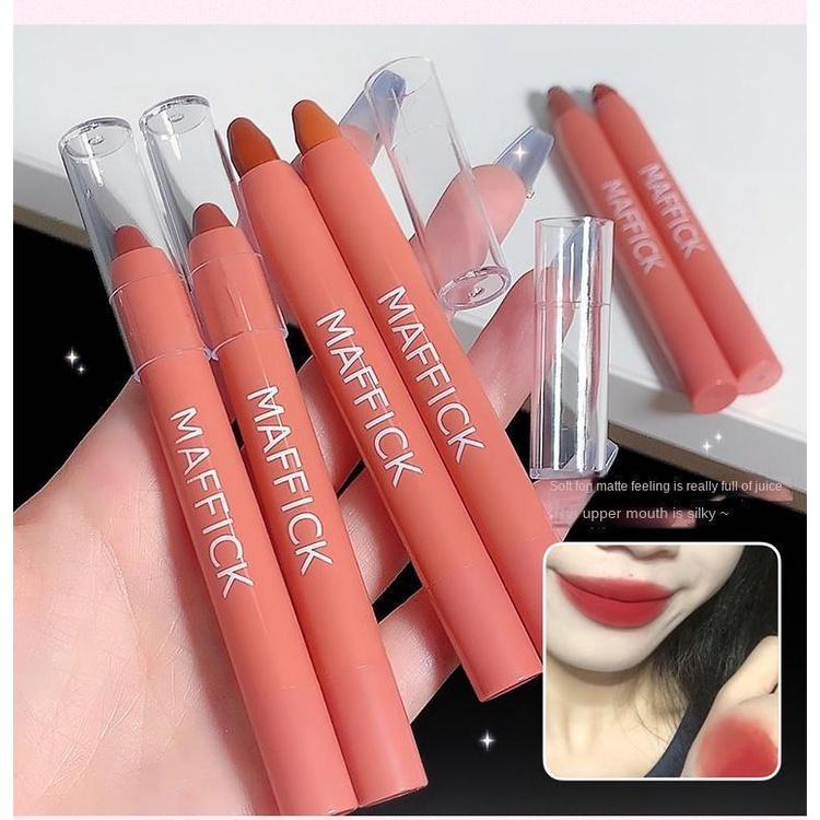 Увлажняющий, увлажняющий, бархатный, матовый, туман, блеск для губ, Водостойкая помада, ручка с антипригарным покрытием, карандаш для губ, двойной бальзам для губ, стойкая фиксация, женский макияж