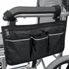 Wheelchair Armrest Side Storage Bag Convenient Storage Bag Practical Wheelchair Armrest Storage Bag Home Supplies