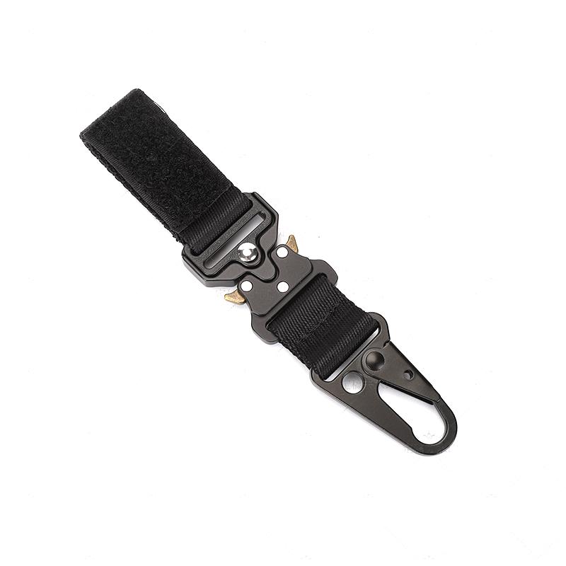 GINA EDC Gear Quick Release Keychain Clip Tactical Multifunction Belt Carabiners Hook Strap Clip for Camping Hiking Key