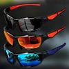 Non-polarized Colorful Night Vision Sunglasses Trendy Men Casual Outdoor Sports Driving Cycling Sunglasses