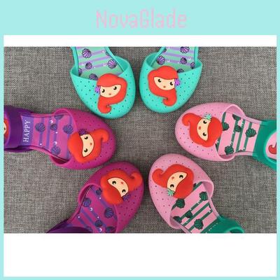 Новые Мини Мелисса Русалка Желейные Туфли Сандалии для Девочек Малышей Принцессы в Американском Размере 813