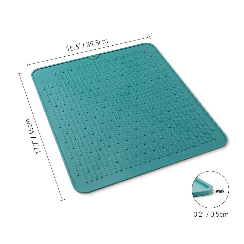 Силиконовый термостойкий противоскользящий коврик на кухонную столешницу