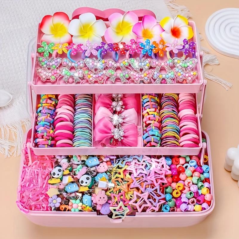 Тематический набор аксессуаров для волос | Включает резинки для волос, заколки, зажимы-бабочки и аксессуары в форме цветов - Идеально для повседневного использования