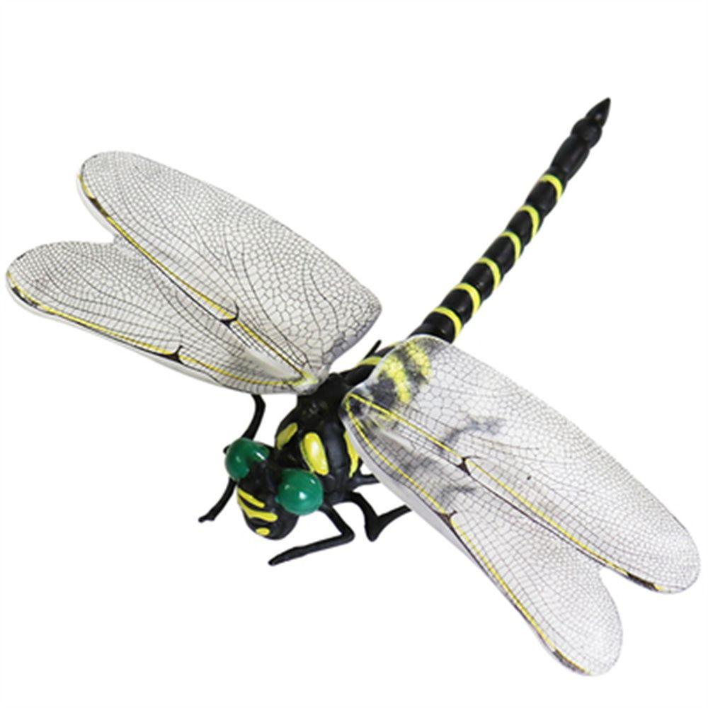 Jokes PVC 12cm Animal Model Dragonfly Action Figures Insects Model Dragonfly Model Animal Figures