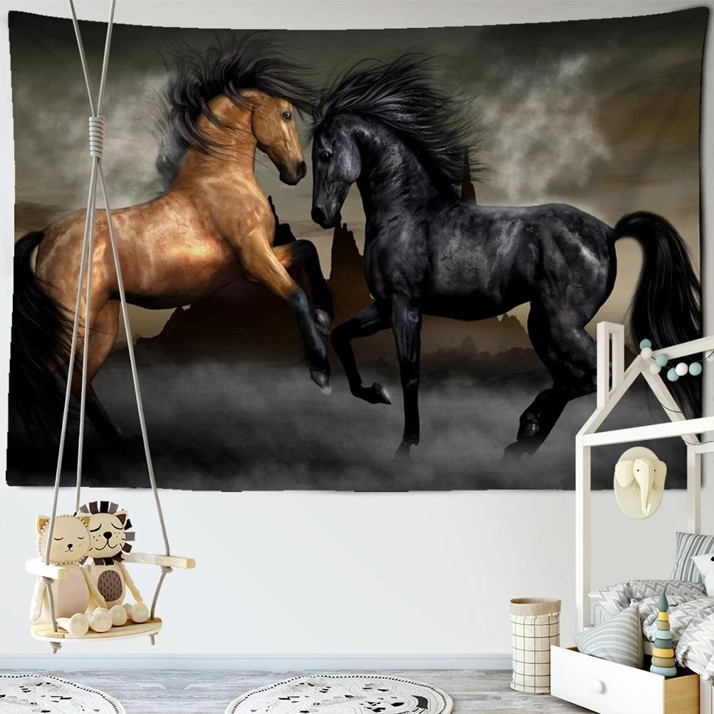 Волк дикое животное гобелен офис гостиная украшение домашний настенный гобелен