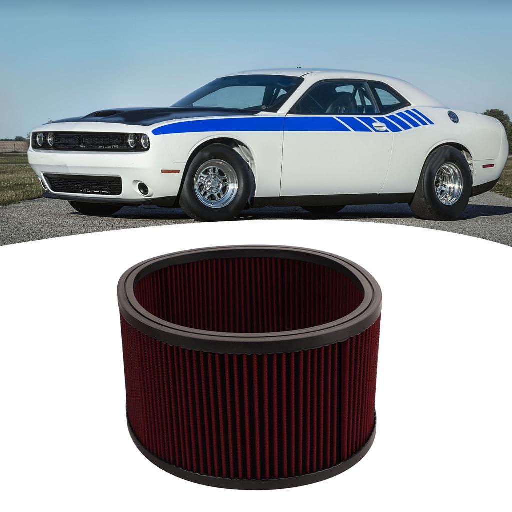 Round Washable Filter Washable Reusable High Cleaner Filter for 14 X 5 in