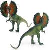(Precious memory)Realistic Dinosaur Model Lifelike Dilophosaurus Dinosaurs Figure Playset Gift