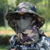 Шляпа от солнца с широкими полями Шляпа-зонт Рыболовная шляпа Альпинизм Джунгли Козырек Защита от солнца Шляпа от солнца Шляпа-зонт