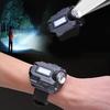 Tactical R2 Rechargeable LED Flashlight Waterproof Wrist Watch Lamp Outdoor