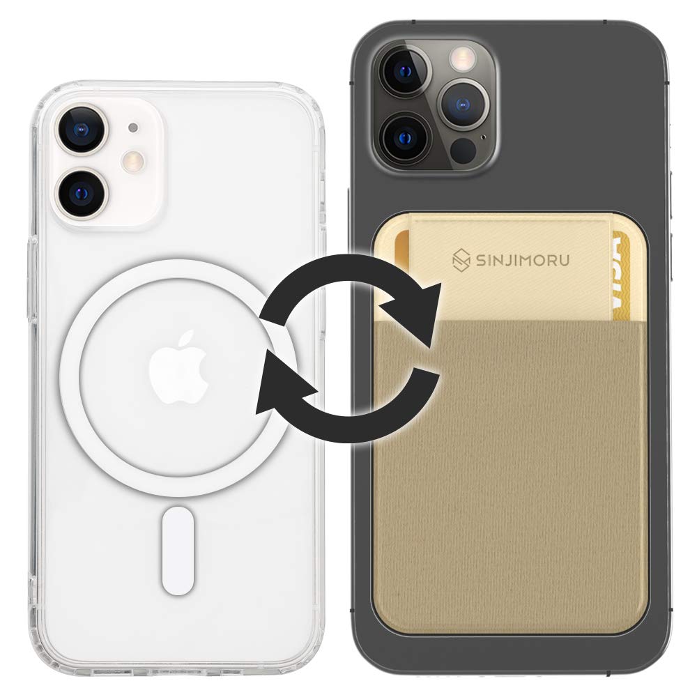 Чехол-картхолдер для iPhone, совместимый с MagSafe, с магнитным держателем для карт телефона, с карманом для проездного SUICA и задним карманом для кредитных карт для iPhone 16 Pro и iPhone