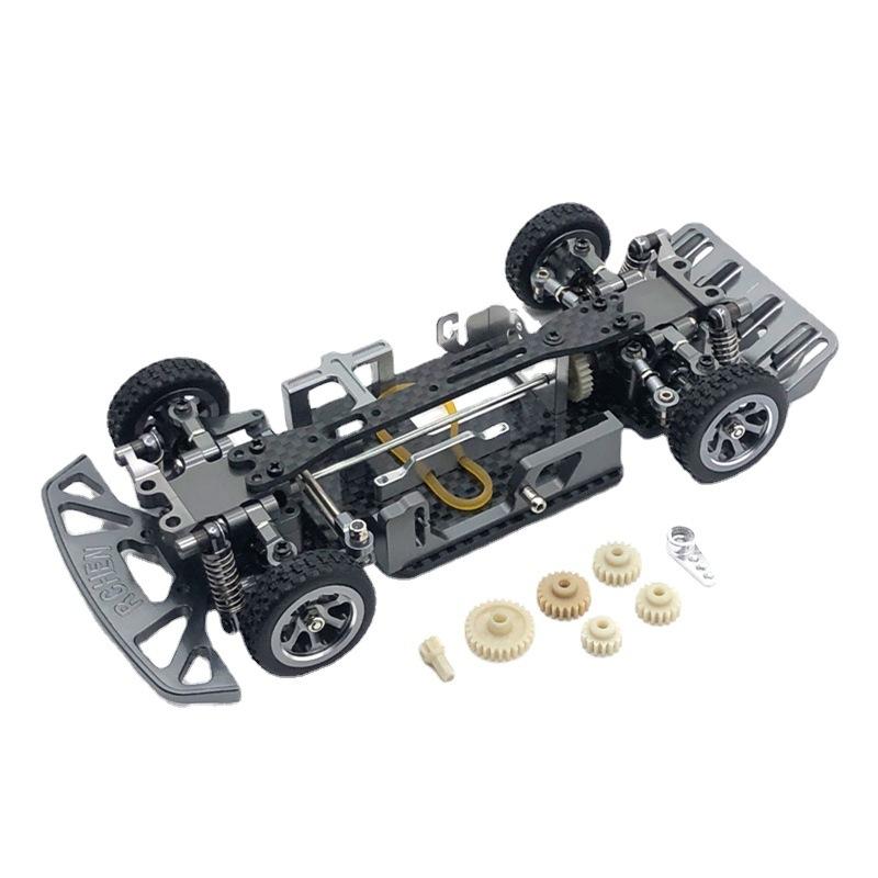 Weili 1/28 284131 K969 K979 K989 K999 Remote Control Car Accessories Metal Upgraded Frame