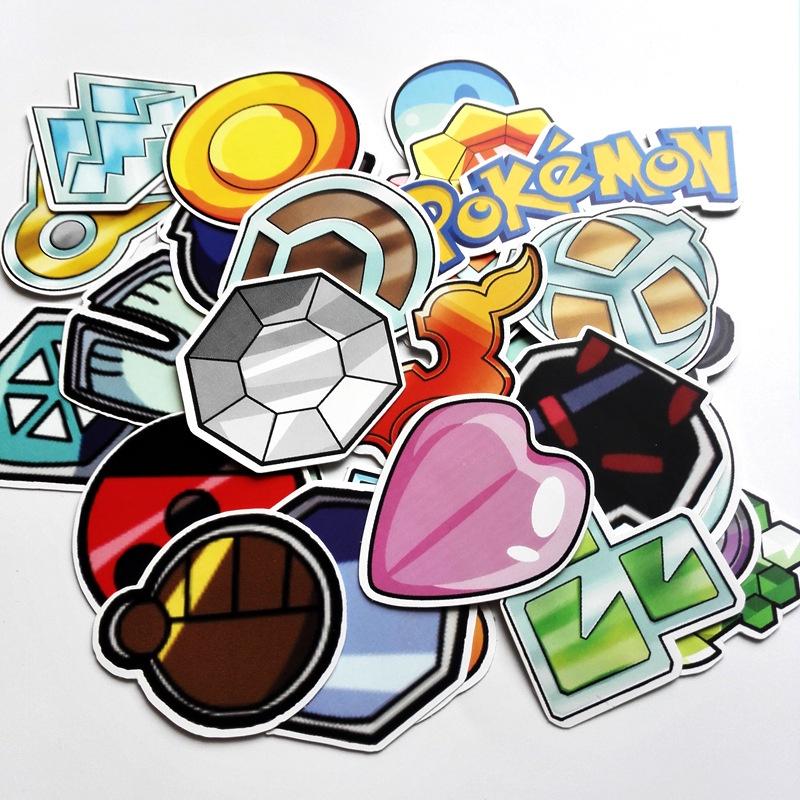 Premium Quality Pokemon Stickers Collection Featuring Mimikyu Pikachu Bulbasaur Sun Moon