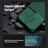 Etui Nillkin Camshield Pro Pancerne Z Osłona Na Aparat Do Samsung Galaxy S24 Ultra - Zielone