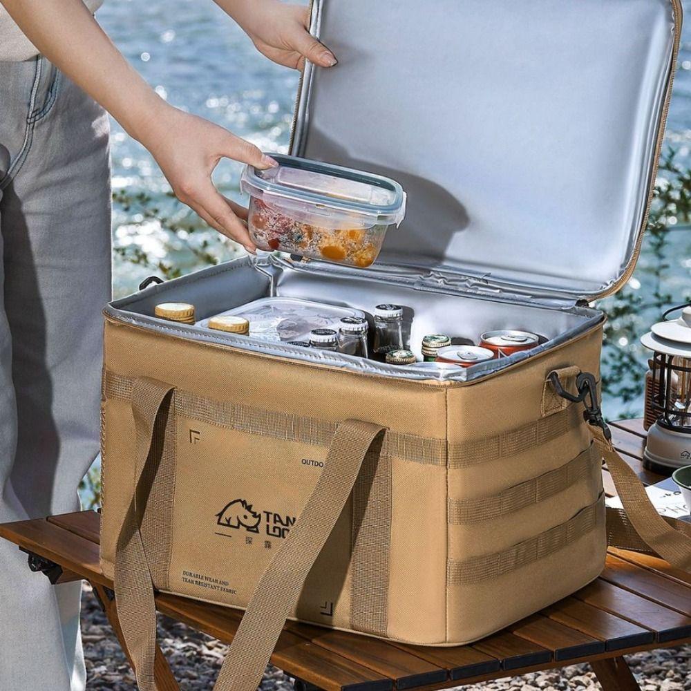 Waterproof Inner Camping Heat Storage Bags Foldable Storage Boxes New Insulation Bag Outdoor