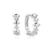 ANIA HAIE Silver Sparkle 925 Silver Ring Earrings E061-05H