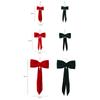 Christmas Decorations Long Velvet Bow Christmas Tree Decoration Pendant Window Display Decoration Christmas Clearance Sale