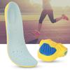2Pair Massage Sports Insoles Damping Thicken Unisex Absorb Sweat Deodorize Breathable Comfort for Outdoor Summer