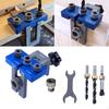 3 In 1 Dowel Jig Drill Kit Carpentry Locators Woodworking Tools High Precision Hole Guide