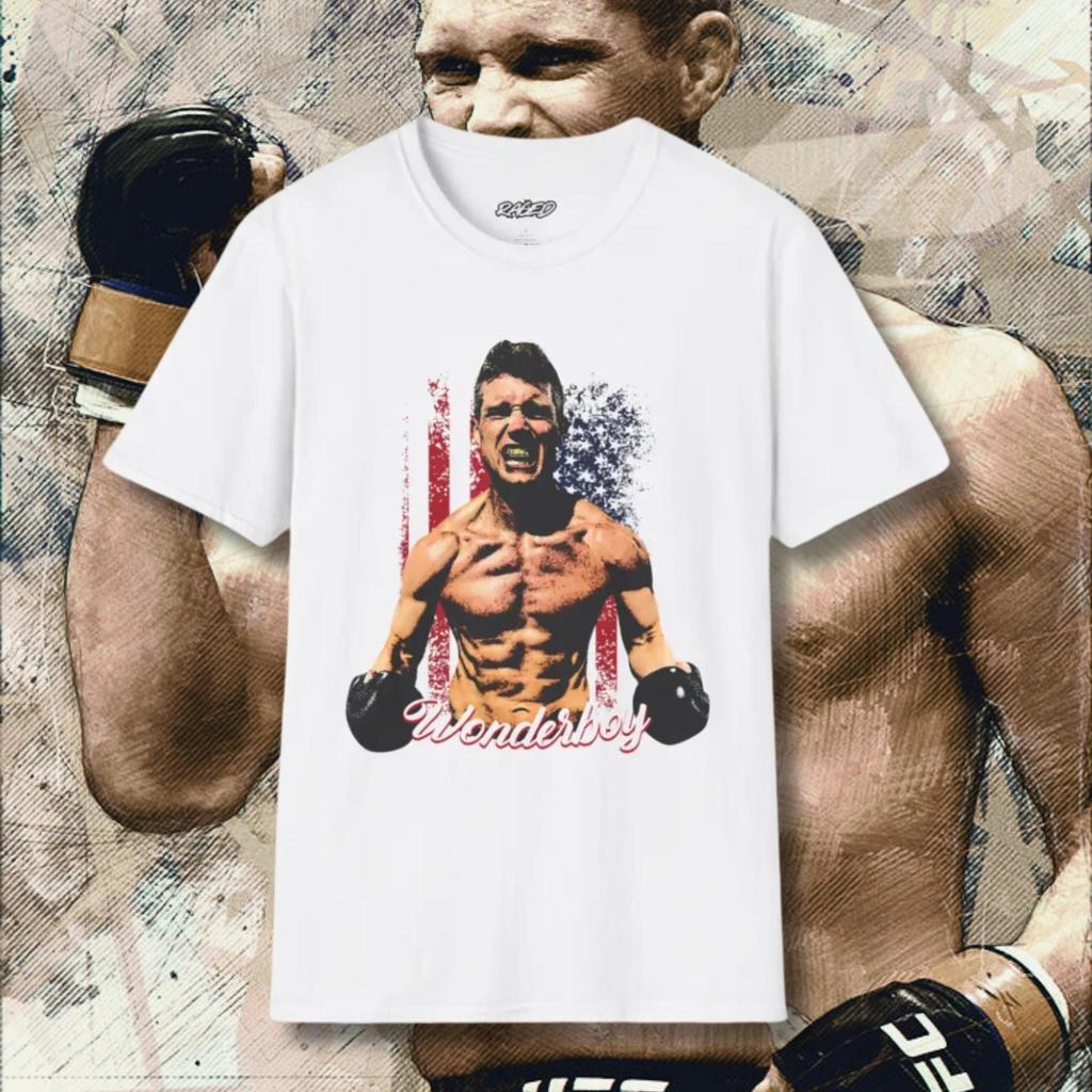 Stephen Wonderboy Thompson T-Shirt | UFC MMA Fighter Tee | Karate Striking Legend Apparel | Combat Sports Fan Shirt | Martial arts