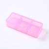 Mini Medicine Box Plastic Pill Storage Box Holder Organizer 3Grids Pill Case  Evening