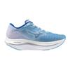 Running Shoes Wave Rebellion Flash 2 Jogging Marathon Training Sports Lightweight Resilient Thick Sole Blue X Blue X White Cm 2E [Mizuno] Men's 26.0