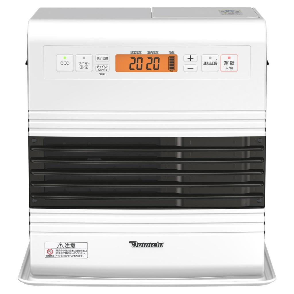 Dainichi Oil Fan Heater Up To 10 Up To 13 GR Type Snow White (Wooden tatami/Concrete Tatami) FW-3723GR-W