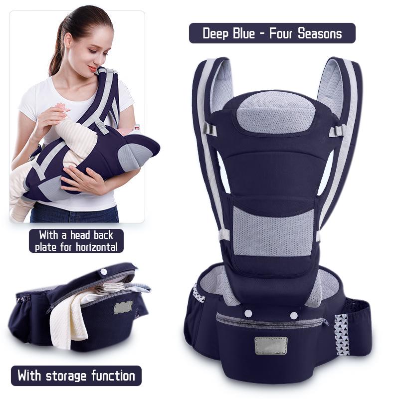 Рюкзак-кенгуру для новорожденных, безопасный, дышащий, эргономичный, регулируемый, слинг-рюкзак, PouchA