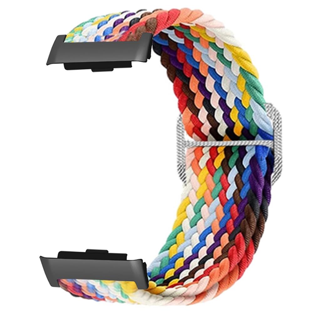 X-shape Rhinestone Decor Alloy Watch Band Wrist Strap for Fitbit Alta HR