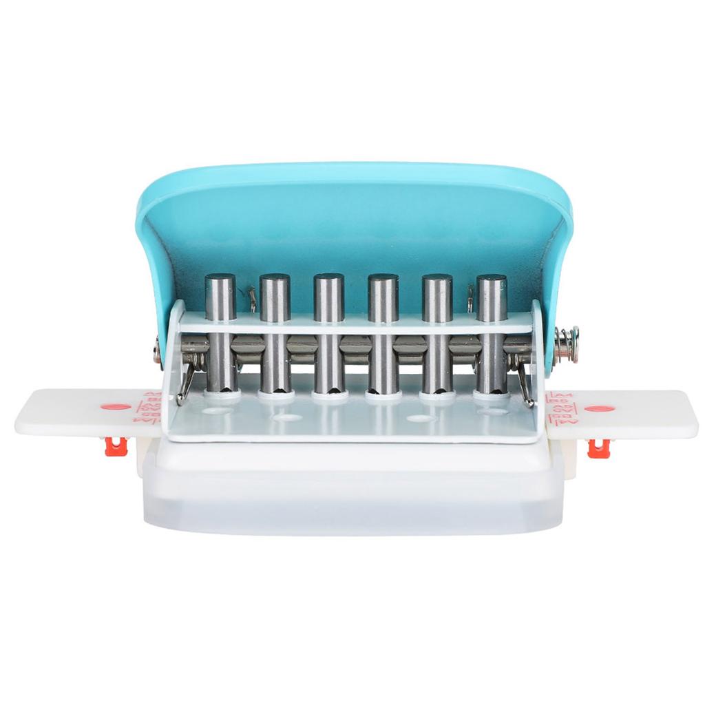 Adjustable Hole Punch Green Manual Office Home Universal A4 Paper Punching Machines