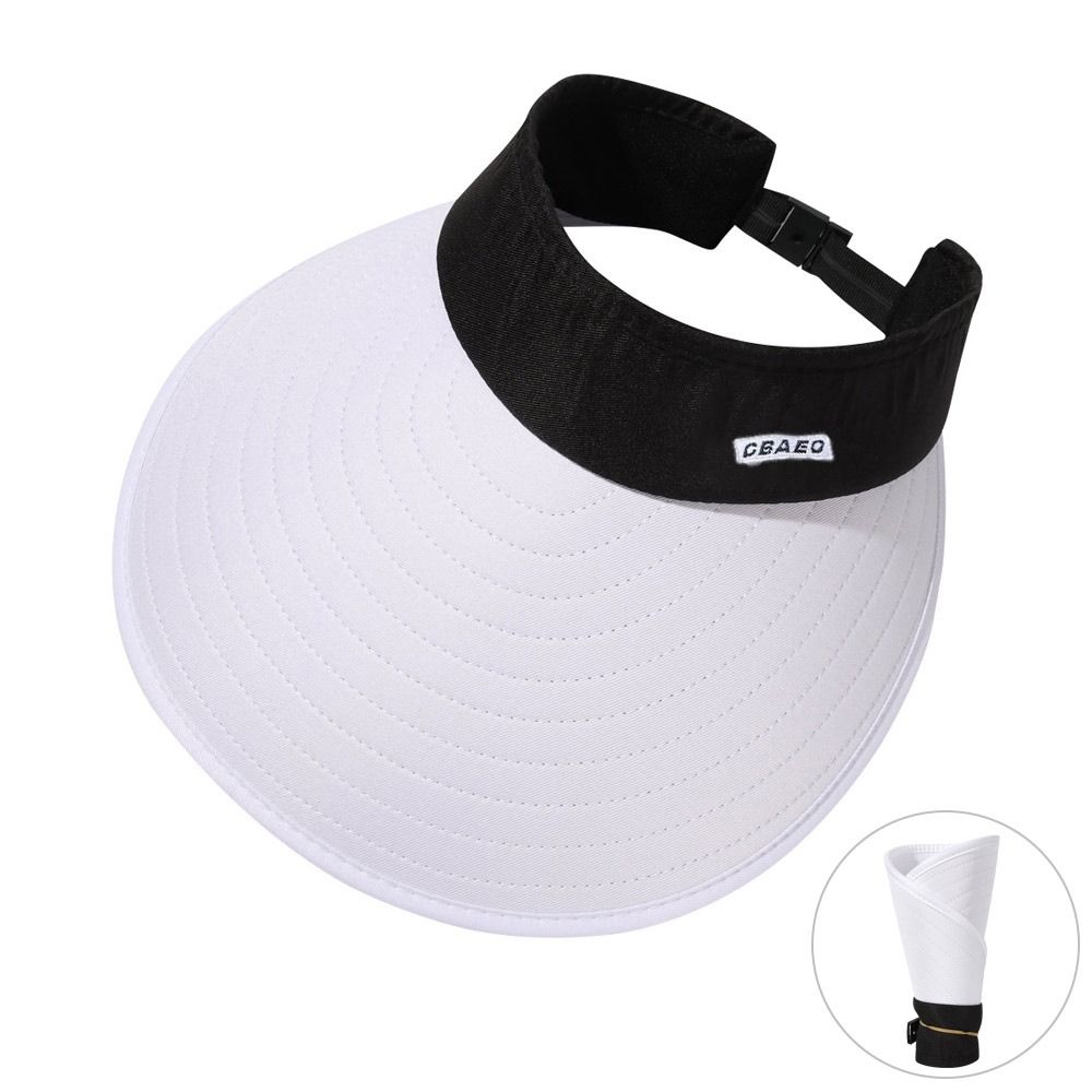 Summer For Women Wide Brim UV Protection Sunscreen Korean Style Hat Empty Top Hat Women Cap Sun Hat